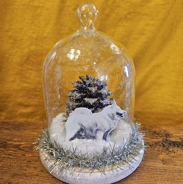Rex of White Way on Snow Glassware (Created by Anngharaad Reid for the Rex Library)